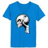 Ladies’  Junior Fine Jersey V-Neck Longer Length T-Shirt Thumbnail