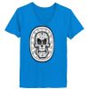 Ladies’  Junior Fine Jersey V-Neck Longer Length T-Shirt Thumbnail