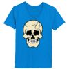 Ladies’  Junior Fine Jersey V-Neck Longer Length T-Shirt Thumbnail