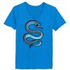 Ladies’  Junior Fine Jersey V-Neck Longer Length T-Shirt Thumbnail