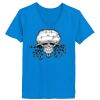 Ladies’  Junior Fine Jersey V-Neck Longer Length T-Shirt Thumbnail