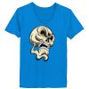Ladies’  Junior Fine Jersey V-Neck Longer Length T-Shirt Thumbnail