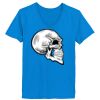 Ladies’  Junior Fine Jersey V-Neck Longer Length T-Shirt Thumbnail