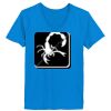Ladies’  Junior Fine Jersey V-Neck Longer Length T-Shirt Thumbnail