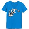 Ladies’  Junior Fine Jersey V-Neck Longer Length T-Shirt Thumbnail