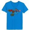 Ladies’  Junior Fine Jersey V-Neck Longer Length T-Shirt Thumbnail