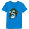 Ladies’  Junior Fine Jersey V-Neck Longer Length T-Shirt Thumbnail