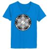 Ladies’  Junior Fine Jersey V-Neck Longer Length T-Shirt Thumbnail