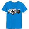 Ladies’  Junior Fine Jersey V-Neck Longer Length T-Shirt Thumbnail