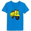 Ladies’  Junior Fine Jersey V-Neck Longer Length T-Shirt Thumbnail