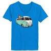 Ladies’  Junior Fine Jersey V-Neck Longer Length T-Shirt Thumbnail