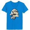 Ladies’  Junior Fine Jersey V-Neck Longer Length T-Shirt Thumbnail