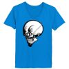 Ladies’  Junior Fine Jersey V-Neck Longer Length T-Shirt Thumbnail