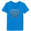 Ladies’  Junior Fine Jersey V-Neck Longer Length T-Shirt Thumbnail