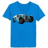 Ladies’  Junior Fine Jersey V-Neck Longer Length T-Shirt Thumbnail