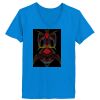 Ladies’  Junior Fine Jersey V-Neck Longer Length T-Shirt Thumbnail