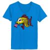 Ladies’  Junior Fine Jersey V-Neck Longer Length T-Shirt Thumbnail