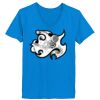 Ladies’  Junior Fine Jersey V-Neck Longer Length T-Shirt Thumbnail