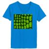 Ladies’  Junior Fine Jersey V-Neck Longer Length T-Shirt Thumbnail