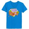 Ladies’  Junior Fine Jersey V-Neck Longer Length T-Shirt Thumbnail