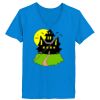 Ladies’  Junior Fine Jersey V-Neck Longer Length T-Shirt Thumbnail