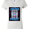 Women's Short Sleeve V-Neck T-Shirt Thumbnail