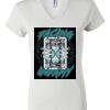 Women's Short Sleeve V-Neck T-Shirt Thumbnail