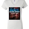 Women's Short Sleeve V-Neck T-Shirt Thumbnail