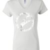 Women's Short Sleeve V-Neck T-Shirt Thumbnail