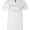 Men's Short Sleeve V-Neck T-Shirt Thumbnail