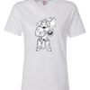LAT Ladies V Neck Thumbnail